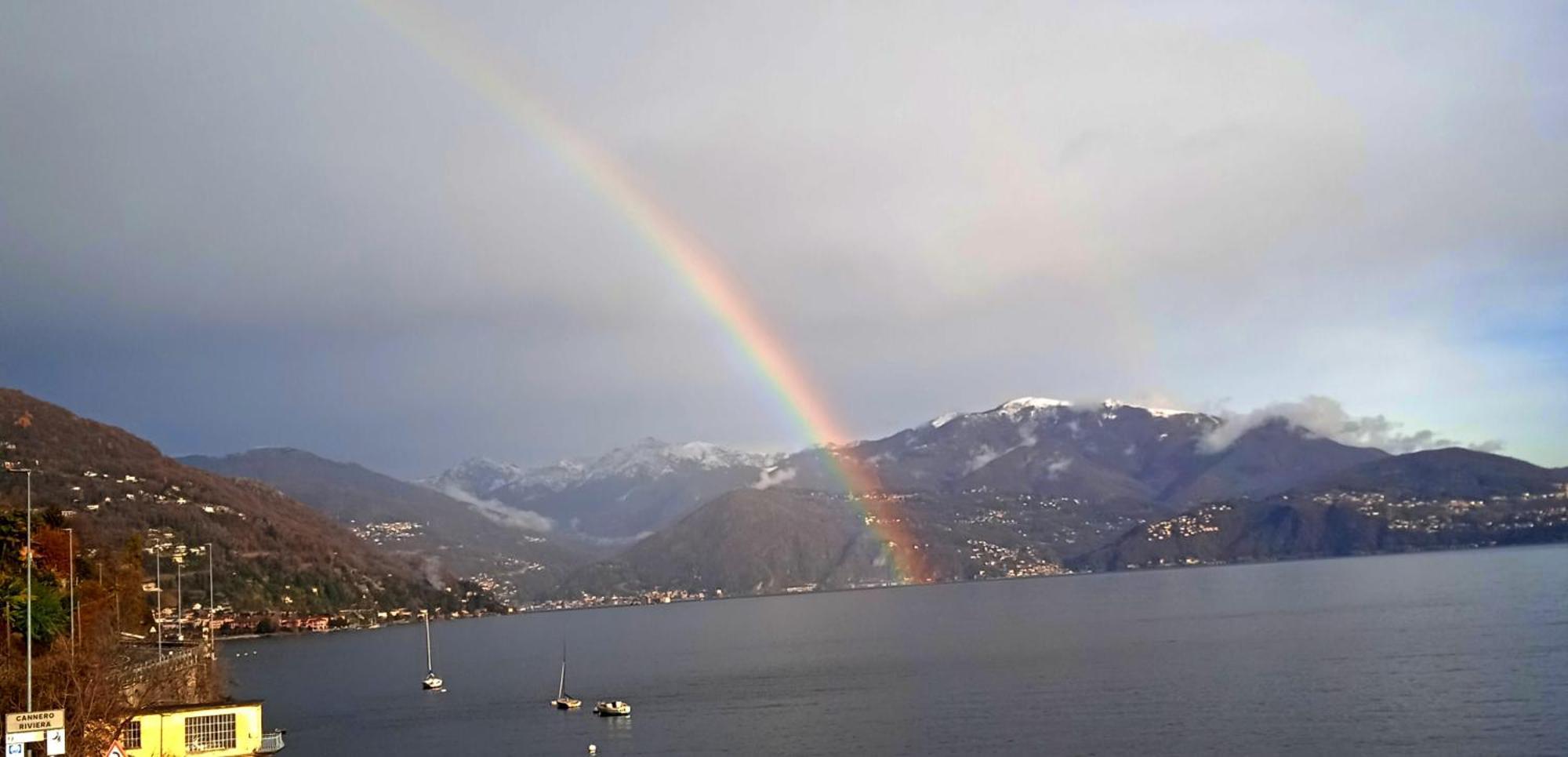 Affittacamere Trattoria Della Cascata Oggebbio Exterior foto